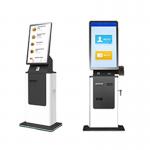 RFID Enabled Self Service Kiosk for Check-in Passport Scanning Boarding Pass Printing and Cash Payment for sale