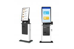 China Automatic Payment Terminal with Barcode Scanner Biometric Reader self payment kiosk with printer supplier