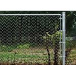 3.5mm Wire Diameter 6 Foot Chain Link Fencing Protection Diamond Mesh for sale