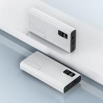 PC Portable Power Bank Battery White Or Black 5V Output For Smart Phone Recharge for sale