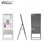 WIFI Floor Standing Digital Signage Menu Display Board FHD 43inch 40A Mainboard