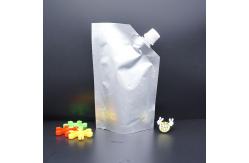 China Leak Proof Squeeze Breeze Food Spout Pouch Packaging Stand Up With Double Zipper supplier