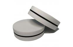 China 40mm Polyester Elastic Webbing Knitted Nylon Elastic Tape White And Black supplier