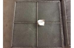 China SS 316L Co Knitting With Glass Fiber Mist Eliminator Square Shape supplier