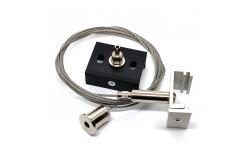 China XTSC Track Ceiling Light Suspension Kit Wire Cable Gripper With Aluminum Panel Clip supplier