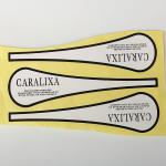 22MM Plastic Sticker Label Flexo for sale