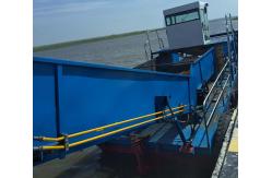 China 8 Cubic Capacity Lake Weed Cutter Machine For River Waterweed Reed Harvester supplier
