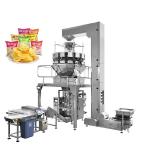Popcorn Potato Chips Nuts Packing Machine With Nitrogen for sale