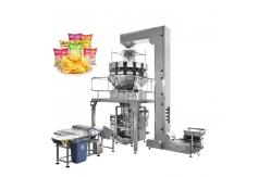 China Popcorn Potato Chips Nuts Packing Machine With Nitrogen supplier