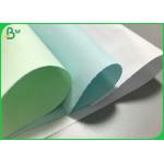 50gsm Blue Impression Carbonless NCR Paper Jumbo Roll for Invoice Printing