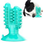 Dog Toothbrush Silicone TPR Cactus Dog Chew Toys For Teeth for sale