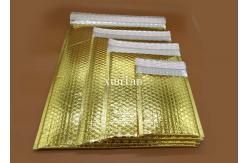 China Easy To Use Gold Shipping Envelopes A4 Waterproof Metallic For Shipping supplier