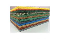 China 51% Elongation No Cracking Playground Rubber Play Tiles supplier