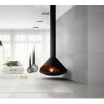 Suspended Freestanding Wood Burning Hanging Fireplace Modern for sale