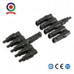 Solar Panel Connection 1 To 5 IP67 T Branch Connector Cable Coupler Combiner 1 Pair for sale