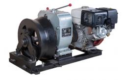 China Stringing Equipment Cable Winch Puller Petrol Engine For Electric Circuits supplier