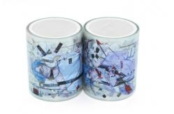 China Decorative Acrylic Adhesive PET Washi Tape For Scrapbook supplier