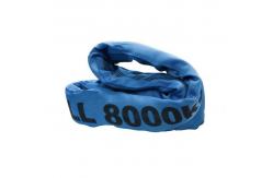 China 8T Polyester Round Sling , 1.7 Meter Endless Blue Round Sling supplier