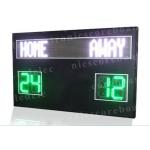 110V ~ 250V LED Football Scoreboard Iron / Steel / Aluminum Frame Material for sale