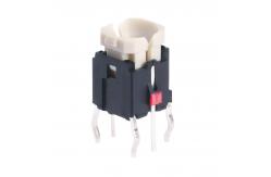 China 30VDC Illuminated Push Button Switch With ABS / PC Cap supplier