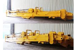 China Excavator 25m Telescopic Dipper Arm Digging Foundation Pit With Clamshell Bucket supplier
