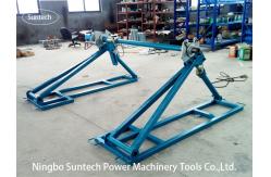 China Pilot Wire Hydraulic Conductor Drum Stand For Construction Safety Tools supplier