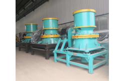 China Hydraulic 1200t/H Mobile Cone Crusher For Stone Crusher Machine supplier