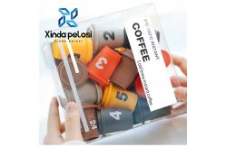 China Refillable Dolce Coffee Capsule Set Scoop Brush Food Grade PP Soft Coffee Pods supplier