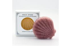 China Shell Konjac Sponge For Face Cleaning supplier