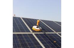 China Customized Single-Disc Solar Panel Brush with Advanced Micro-Gear Rotating Brush Design supplier
