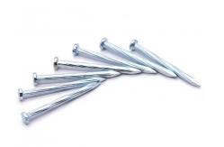 China ODM Galvanized Silver White Concrete Nail For Building Construction supplier