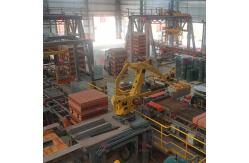 China BRICTEC Flexible Automatic Setting Robot Robotic Packing Machine For Brick Plant supplier