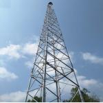 50m Polygonal Q345B Lightning Protection Tower for sale