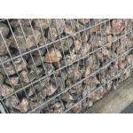 Erosion Control Galvanized Gabion Wire Baskets For Wall , Wire Mesh Gabion Basket for sale