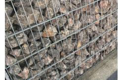 China Erosion Control Galvanized Gabion Wire Baskets For Wall , Wire Mesh Gabion Basket supplier