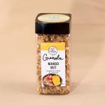 Food Grade Oats Clear Pet Plastic Square Jar With  Screw Top Lid for sale