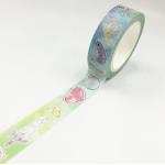 Sticky Washi Paper Tape Pressure Sensitive Reposition Without Adhesive Residue