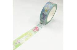China Sticky Washi Paper Tape Pressure Sensitive Reposition Without Adhesive Residue supplier