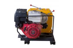 China 8 Ton  cable winch / Gas Engine Powered Winch For electric power construction supplier