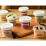 Round Single Wall 180ml Ice Cream Balm Container With Lid for sale