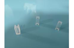 China 10x5x4mm Rectangular Groove Quartz Base Precision Milled Slot For Optical Component Positioning supplier