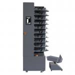 10 Trays Air Suction Automatic Paper Sheet Book Booklet Gathering Machine Equipment for sale