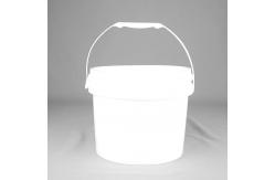 China 5L PP/HDPE Plastic Food Bucket With Handle supplier