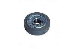 China ATM Replacement Parts GFB800 Rubber Wheel Plastic And Metal Material supplier