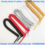 4 Core 1Gbps 28AWG Copper Telephone Cable Oxygen Free 25cm Length for sale