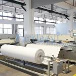 180g/m2 High Performance Polyester Spunbond Nonwoven Filtration Material for sale