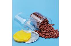 China Airtight PET 0.5L Transparent Biscuits Plastic Food Jars supplier
