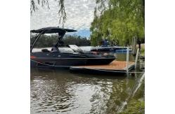 China Lake Marine Inflatable Pontoon Inflatable Boat Dock Inflatable Floating Jetski Dock supplier