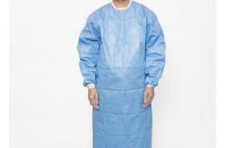 China Compressed SMMS Sterile Disposable Surgical Gown For Operation Room Alcohol Repellence supplier