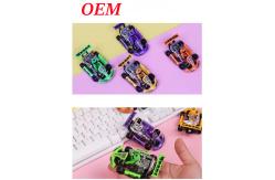 China Durable Safe Custom Plastic Toy / Pvc Racing Car Toy For Kids supplier
